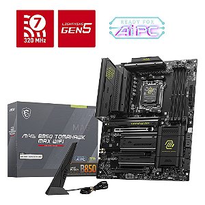 Placa Mãe MSI MAG B850 Tomahawk Max WiFi DDR5 AM5 ATX