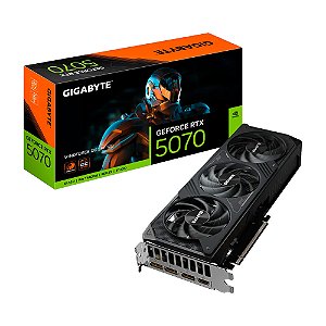Gk Info Store Placa de Video Gigabyte GeForce RTX 5070 Windforce OC SFF 12GB GDDR7 192 bit - GV-N5070WF3OC-12GD image