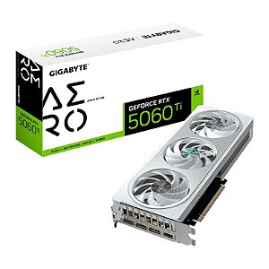 Gk Info Store Placa de Video Gigabyte GeForce RTX 5060 TI AERO OC 8B GDDR7 128 bits - GV-N506TAERO OC-8GD image