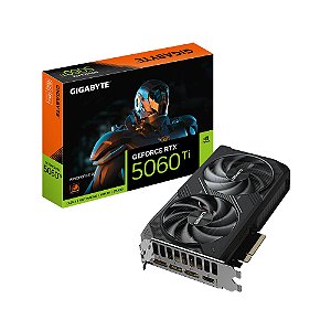 Gk Info Store Placa de Video Gigabyte GeForce RTX 5060 TI Windforce 8B GDDR7 128 bits - GV-N506TWF2-8GD image