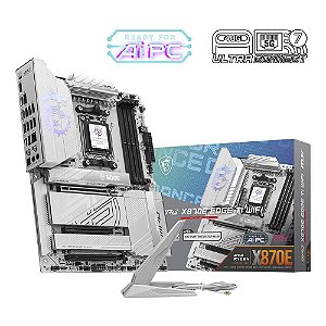 Placa Mãe MSI X870E Edge TI WiFi DDR5 AM5 ATX