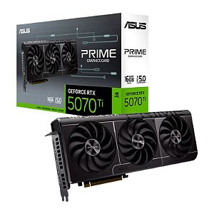 Placa de Video Asus GeForce RTX 5070 TI Prime 16GB GDDR7 256bits - PRIME-RTX5070TI-16G