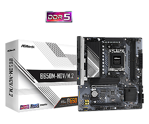 Placa Mãe ASRock B650M-HDV/M2 DDR5 AM5 MATX