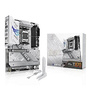 Placa Mãe ASUS ROG STRIX X870-A Gaming WiFi DDR5 AM5 ATX - 90MB1IF0-M0EA
