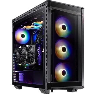 Gabinete Gamer XPG sem Fonte Battlecruiser-bkcww Preto Atx/ Atx/ Mini Itx/E-atx