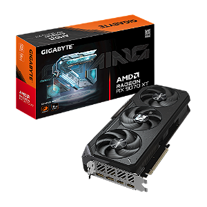 Placa de Video Gigabyte Radeon RX 9070 XT Gaming 16GB GDDR6 256-Bit RDNA 4 - GV-R9070XTGAMING-16GD