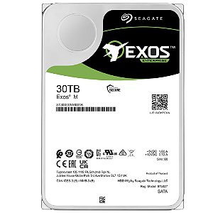HD 30TB Seagate Exos X24 Enterprise 3.5" 7200RPM 275MB/s SATA III - ST30000NM004K