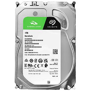 HD Seagate 1TB BarraCuda 3.5" SATA 3 7200RPM - ST1000DM014