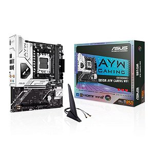 Placa Mãe ASUS B850M-AYW AM5 mATX DDR5