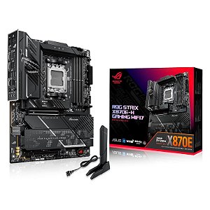 Placa Mãe ASUS ROG STRIX X870E-H Gaming WiFi7 DDR5 AM5 ATX