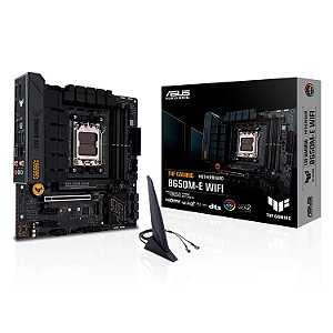 Placa Mãe ASUS TUF Gaming B650M-E WiFi AM5 mATX DDR5