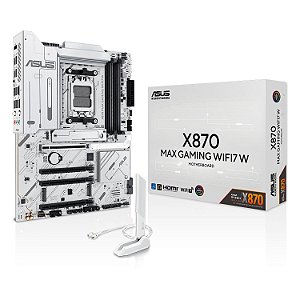 Placa Mãe ASUS X870 Max Gaming WiFi7 AM5 ATX DDR5