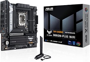 Placa Mãe ASUS TUF Gaming B860M-Plus WiFi LGA1851 mATX DDR5