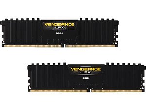 Memória RAM Corsair Vengeance LPX 32GB (2x16GB) DDR4 2400MHz C14 - CMK32GX4M2A2400C14