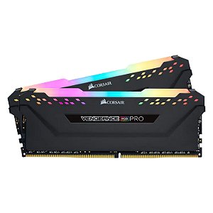Memória RAM Corsair Vengeance Pro RGB 32GB (2x16GB) DDR4 3200MHz - CMW32GX4M2E3200C16-TUF