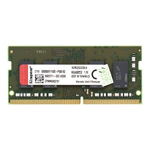 Memória RAM Kingston 4GB DDR4 3200MHz para Notebook - KVR32S22S6 - 4