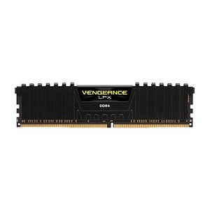 Memória RAM Corsair Vengeance LPX 16GB (2x8GB) DDR4 2666MHz - Preto CMK16GX4M2A2666C16