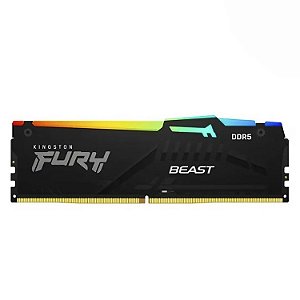 Memória RAM Kingston Fury Beast RGB 8GB DDR5 6000 MHz - KF560C36BBEA-8