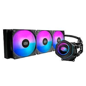 Water Cooler para Processador Cooler Master Masterliquid Core Nex MLX-D36M-A18PA-R1 ARGB - Preto
