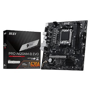 Placa Mãe MSI PRO A620AM-B EVO DDR5 AM5 Micro-ATX