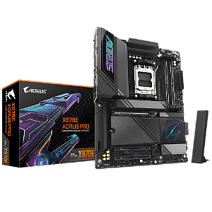 Placa Mãe Gigabyte X870E Aorus PRO DDR5 AM5 ATX