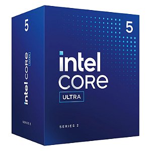 Processador Intel Core Ultra 5-235 Socket LGA 1851 14 Core 14 Threads 3.4GHz e 5GHz Turbo Cache 24MB