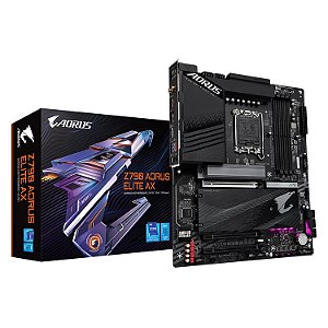 Placa Mãe Gigabyte Z790 Aorus Elite AX DDR5 LGA 1700 ATX
