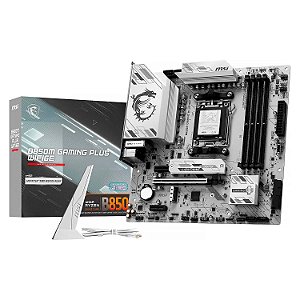 Placa Mãe MSI B850M Gaming Plus WiFi DDR5 AM5 Micro-ATX