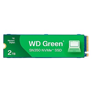 SSD 2TB Western Digital WD Green SN3000 M.2 NVMe PCIe 4.0 5000MBs/4200MBs - WDS200T4G0E