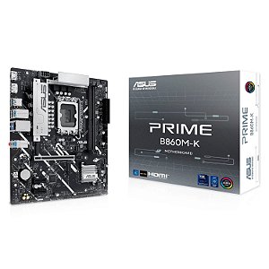 Placa Mãe Asus Prime B860M-K OC DDR5 LGA 1851 Micro-ATX