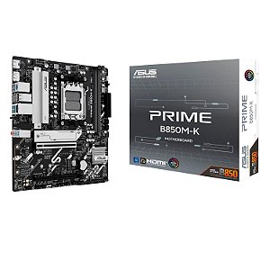 Placa Mãe Asus Prime B850M-K DDR5 AM5 Micro-ATX