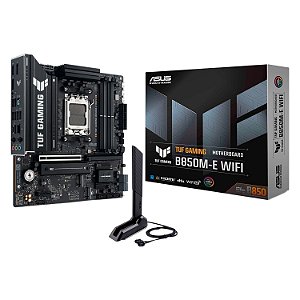 Placa Mãe Asus TUF Gaming B850M-E WiFi DDR5 AM5 Micro-ATX
