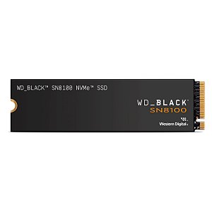 SSD 2TB Western Digital WD Black SN8100 M.2 NVMe PCIe 4.0 14900MBs/14000MBs - WDS200T1X0M
