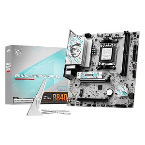 Placa Mãe MSI B840M Gaming WiFi 6E DDR5 AM5 Micro-ATX