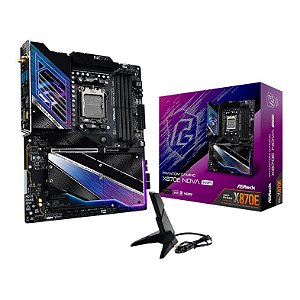 Placa Mãe Asrock X870E Nova WiFi DDR5 AM5 ATX