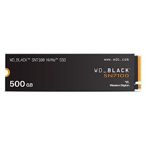 SSD 500GB Western Digital WD Black SN7100 M.2 NVMe PCIe 4.0 7250MBs/6900MBs - WDS500G4X0E