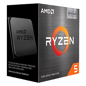 Processador AMD Ryzen 5 5500X3D Socket AM4 6 Core 12 Threads Cache 99MB - Sem Cooler
