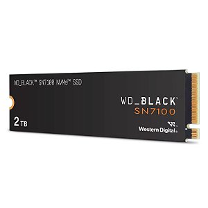 SSD 2TB Western Digital WD Black SN7100 M.2 NVMe 7250MBs/6900MBs - WDS200T4X0E