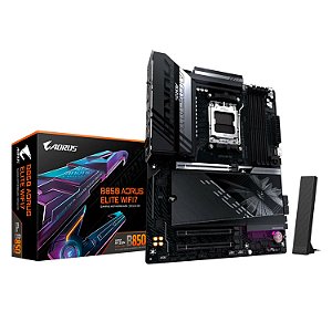 Placa Mãe Gigabyte B850 Aorus Elite WiFi DDR5 AM5 ATX