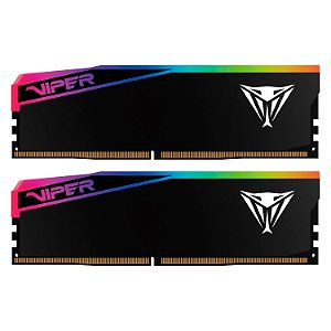 Memória RAM Patriot Viper Elite 5R Ultra RGB 32GB (2x16GB) DDR5 6000 MHz - VEUR532G6028K