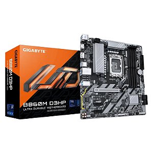Placa Mãe Gigabyte B860M D3HP DDR5 LGA 1851 Micro-ATX