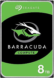 HD Seagate Barracuda 8TB 3.5" SATA 3 5400RPM - ST8000DM004