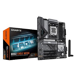 Placa Mãe Gigabyte B850 Eagle WiFi 6E DDR5 AM5 ATX