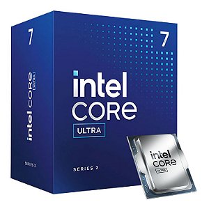 Processador Intel Core Ultra 7 265F Socket LGA 1851 20 Core 20 Threads 2.4GHz e 5.3GHz Turbo Cache 30MB