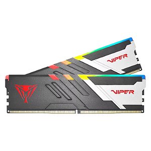 Memória RAM Patriot Viper Venom RGB 64GB (2x32GB) DDR5 6000MHz - PVVR564G600C36K