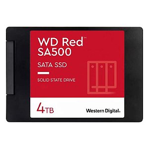 SSD 4TB Western Digital WD Red SA500 SATA 2.5 560MBs/530MBs - WDS400T2R0A