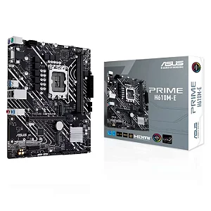 Placa Mãe Asus Prime H610M-E DDR5 LGA 1700 Micro-ATX