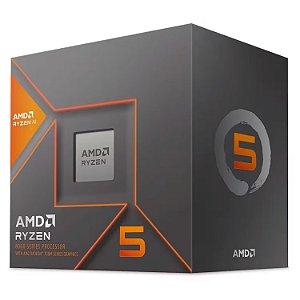Processador AMD Ryzen 5 8600G Socket AM5 6 Core 12 Threads 3.4GHz e 5.0GHz Turbo Cache 22MB