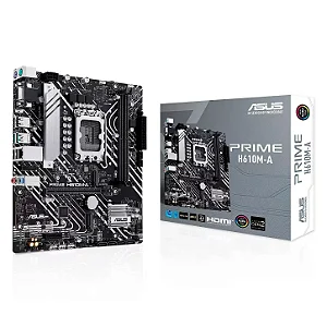 Placa Mãe Asus H610M-A Prime DDR5 LGA 1700 Micro-ATX