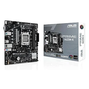 Placa Mãe Asus Prime A620M-K DDR5 AM5 Micro-ATX